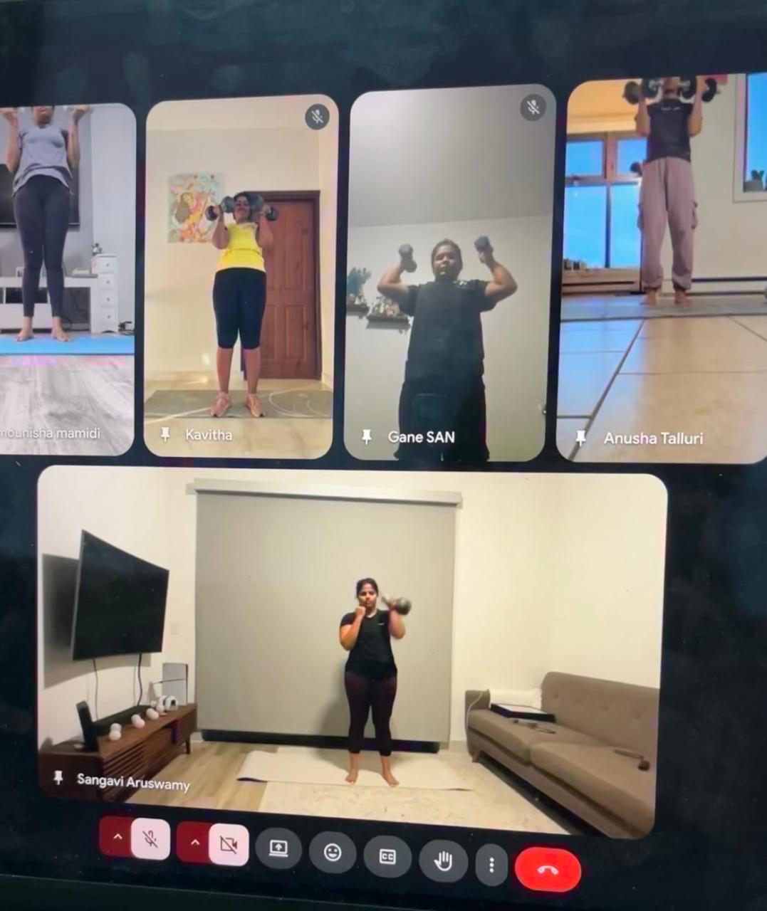 Online Group Training